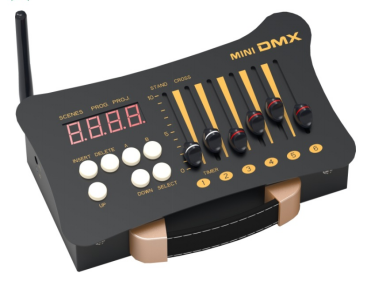 DMX512 wireless controller