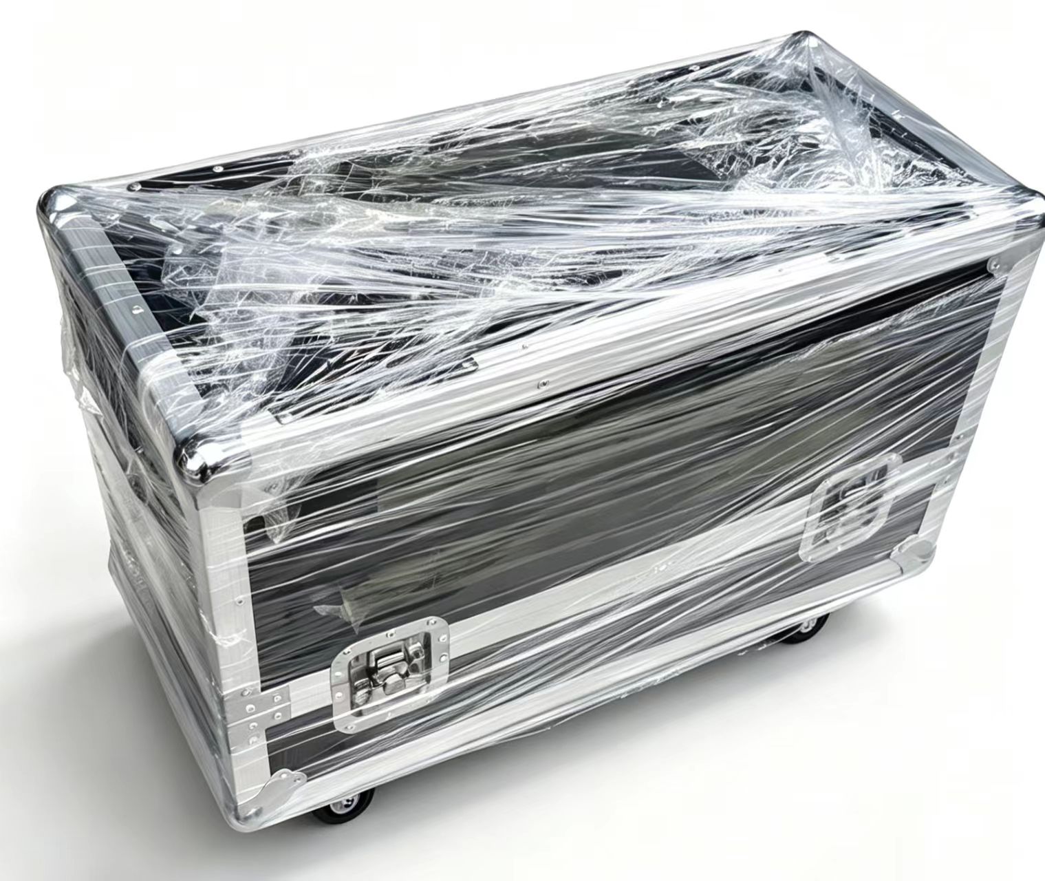 "Rotating Fireworks Machine Flight Case (1-to-2 Configuration)"