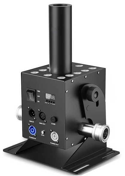 Color LED CO2 air column machine double valve