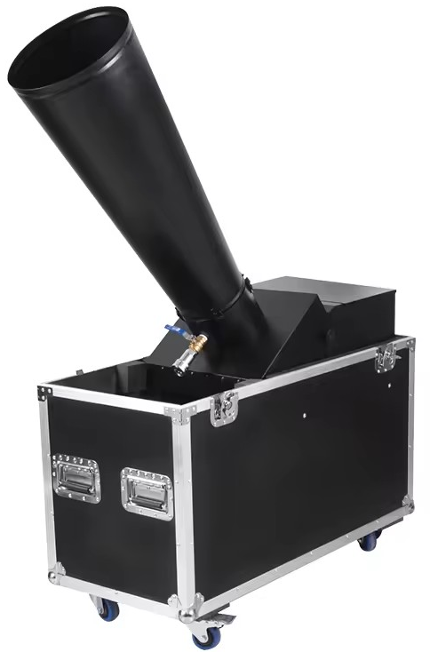 Carbon dioxide large pneumatic rainbow machine